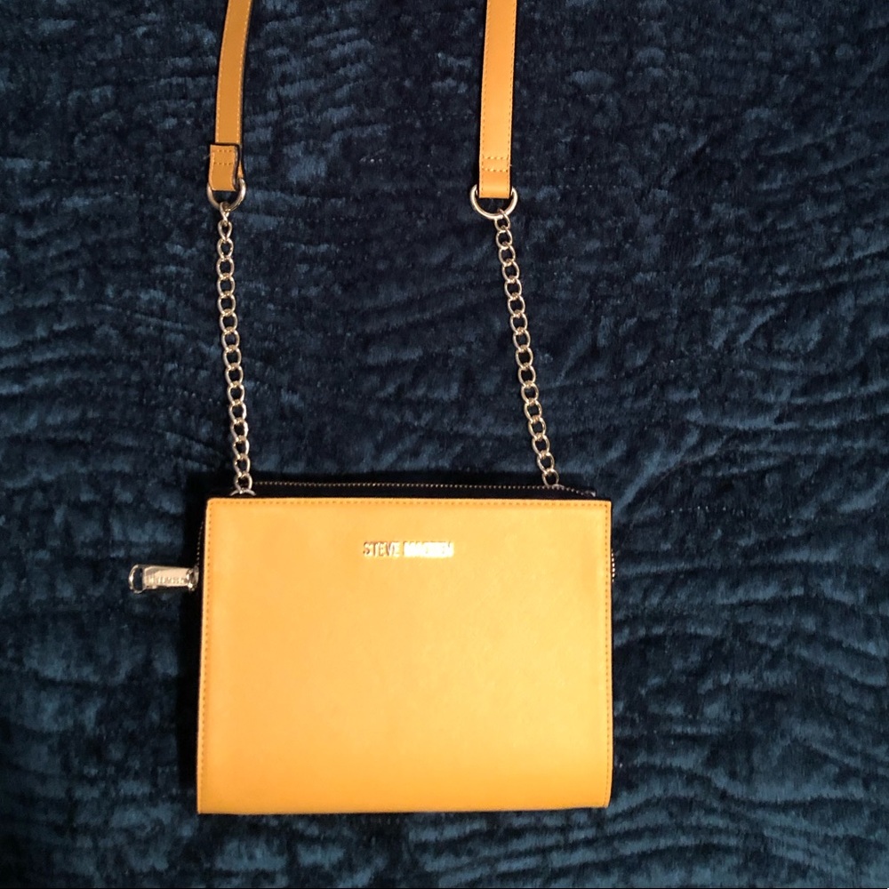 Steve Madden yellow purse